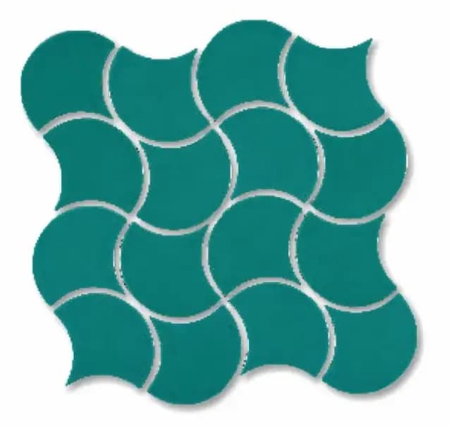 Aqua Gloss Fishscale Waves