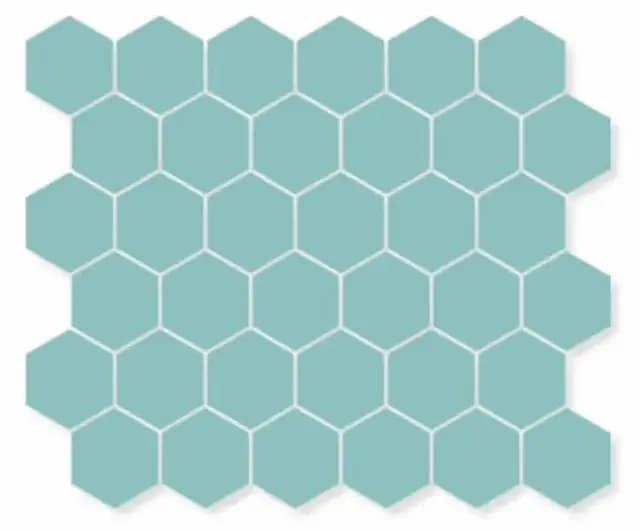 Aqua Gloss Honeycomb