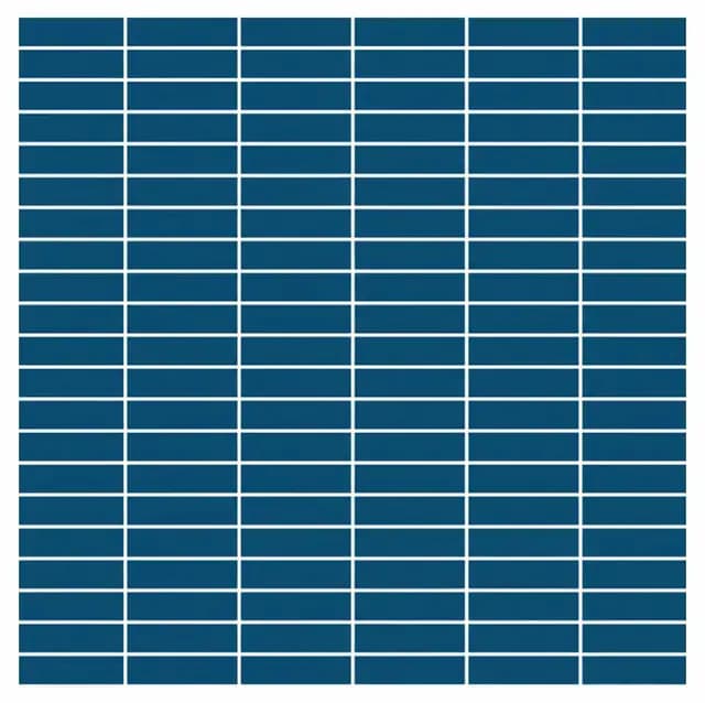 Azure Gloss 3D Grid Stacked Brick