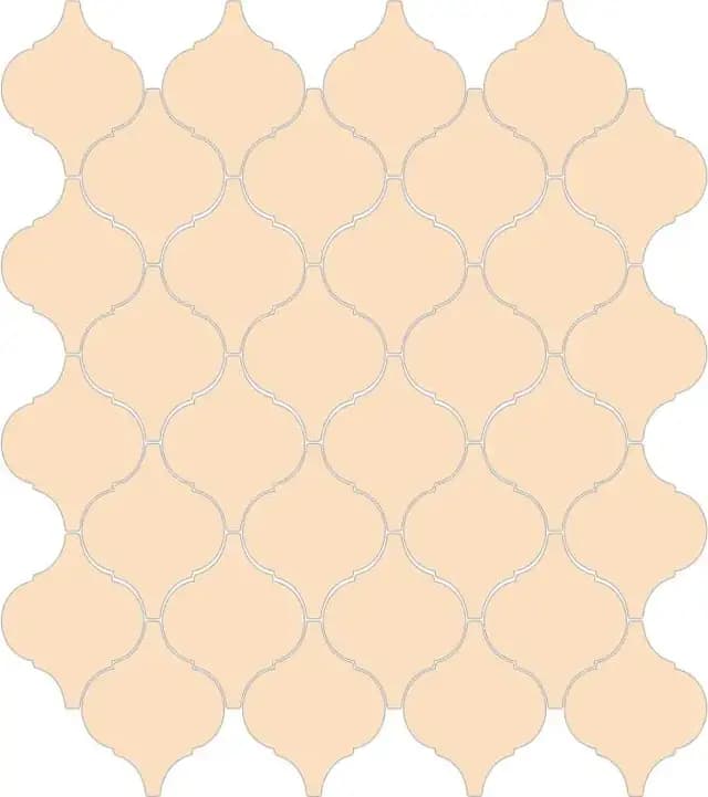 Bisque Gloss Arabesque