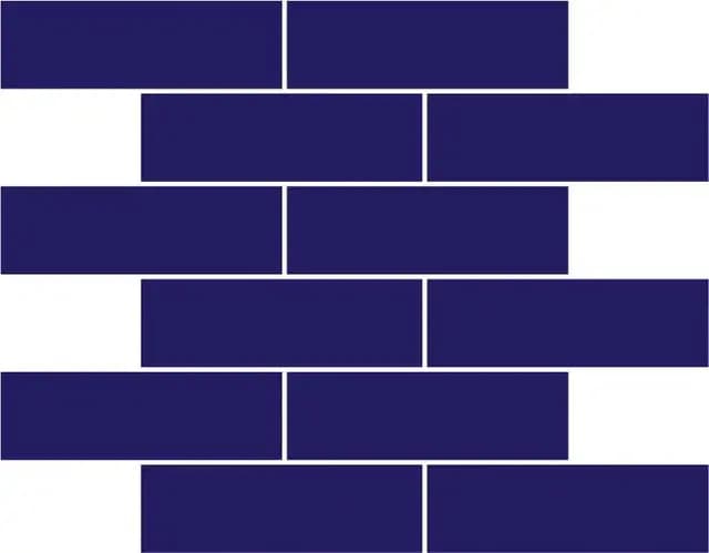 Black Gloss Tri Brick Bone