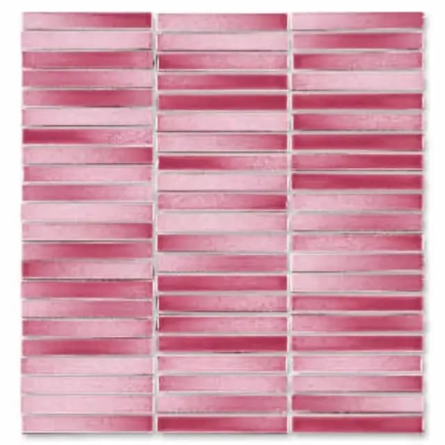 Fog Pink Gloss 3D Stacked Bone