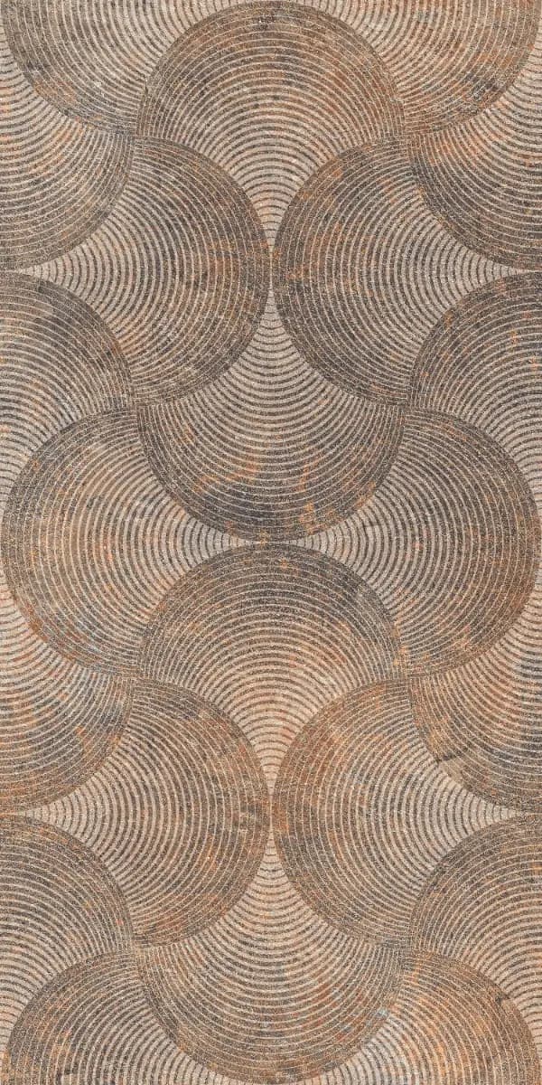 Bronze Ripple Rustic Wallpaper