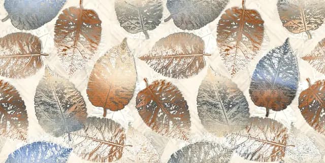 Carving Decor Autumn Multi Leaf