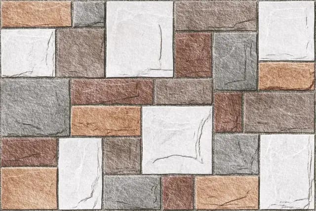SEG Stacked Hewn White Multi