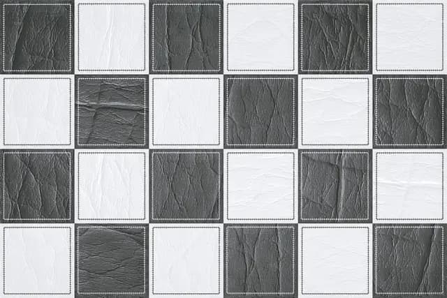 SHG Leather Chess Mosaic HL