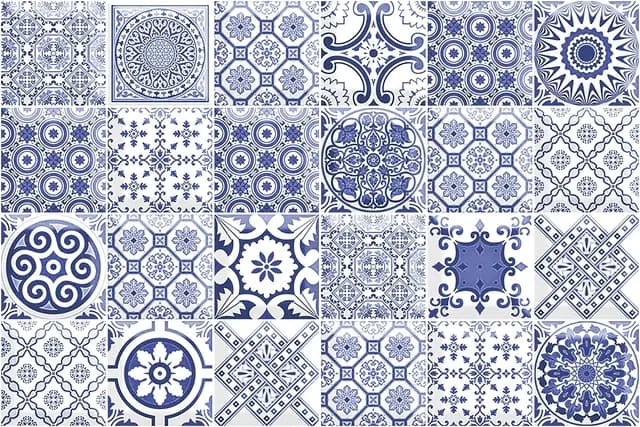 SHG Moroccan Mosaic Blue HL