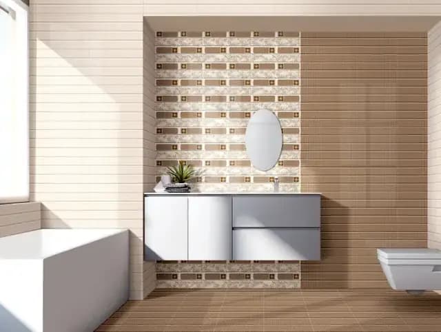 SFM Brown Ethnic Grid Strip