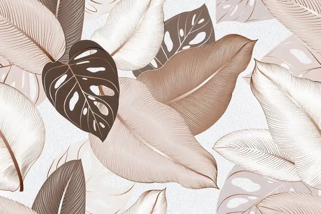 SHG Stucco Tropical Leaf HL
