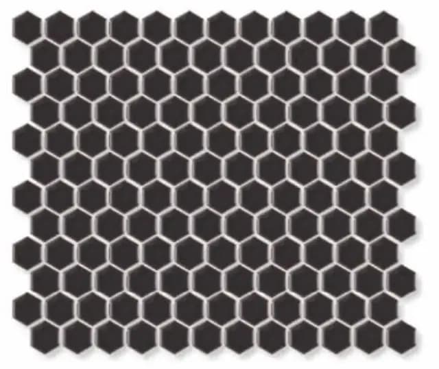 Graphite Gloss 3D Mini Hexagon