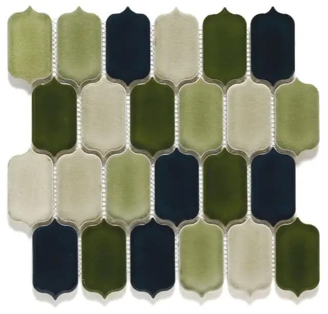 Green Multi Gloss 3D Lantern
