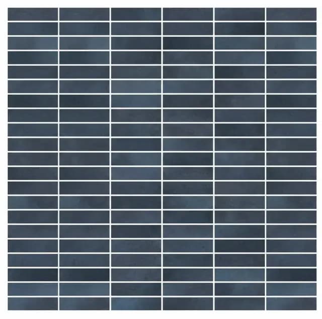 Grey Gloss 3D Grid Stacked Brick