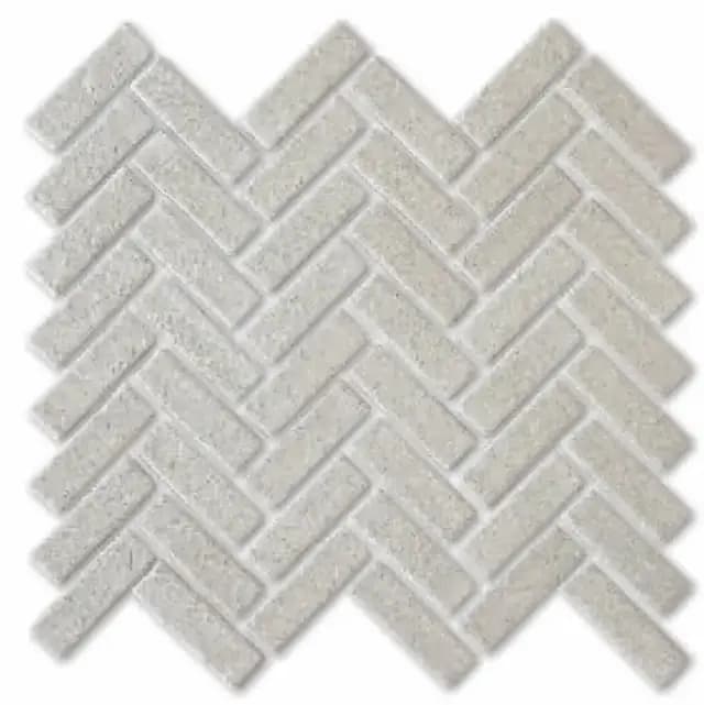 Grey Gloss 3D Tri Herringbone