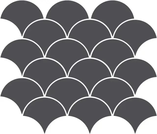 Grey Gloss Fishscale
