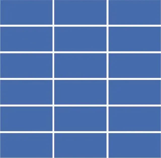 Indigo Gloss 3by6 Brick