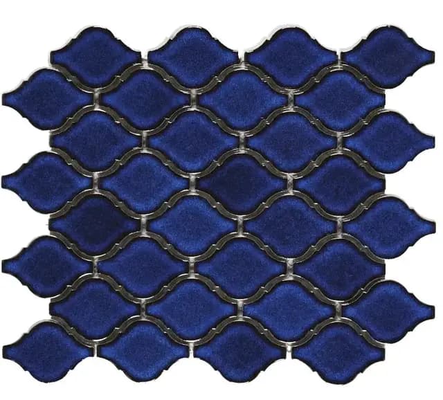 Indigo Gloss 3D Arabesque
