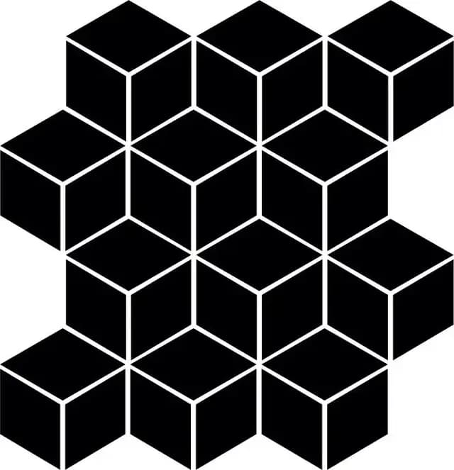 Matte Black Cube