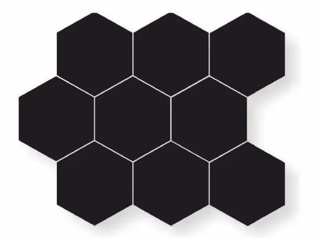 Matte Black Hexa