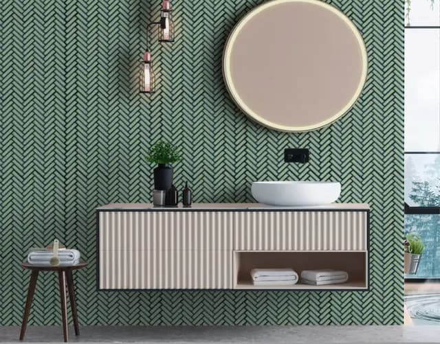 Pista Gloss 3D Quad Herringbone