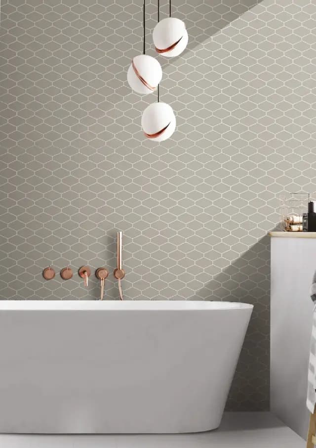 Taupe Gloss Elongated Hexa