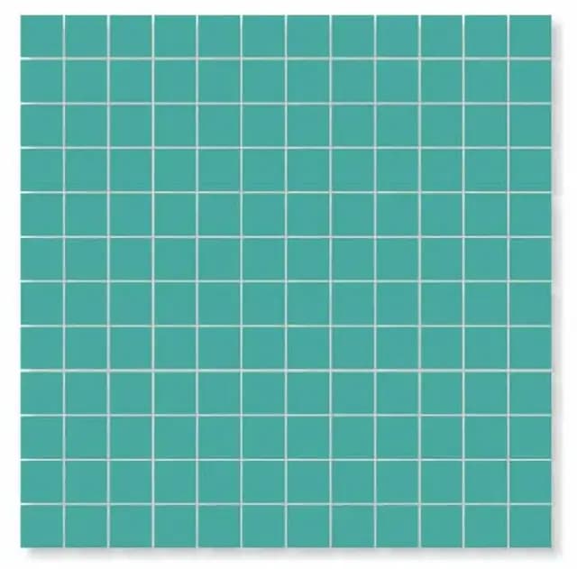 Teal Blue Gloss Mosaic