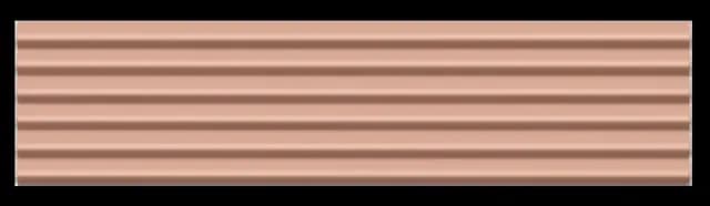 Caramel Matte Ridges Subway