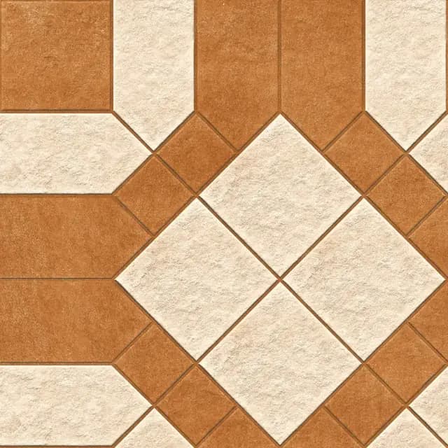 BDP Geometric Beige Cotto