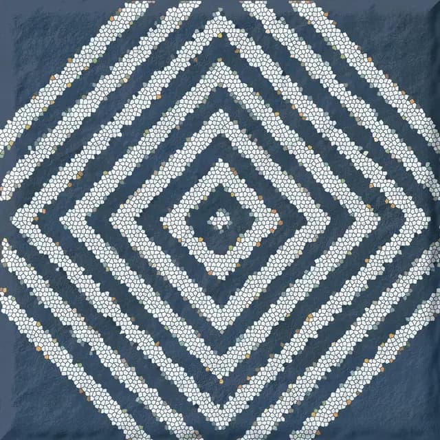Burst Blue Graph