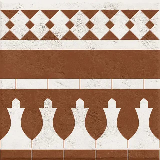 Sapphire Umber Border